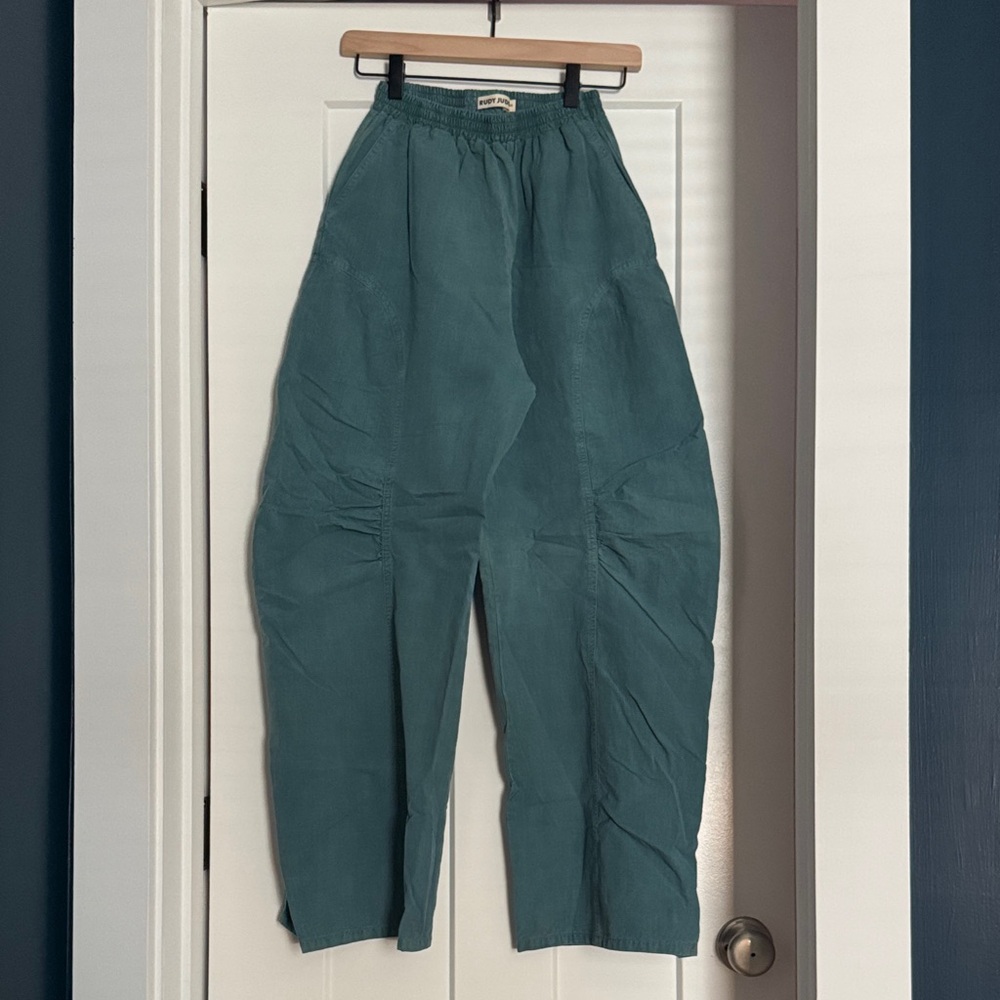 Rudy Jude Saddle Pants in Sea Size XS NWT